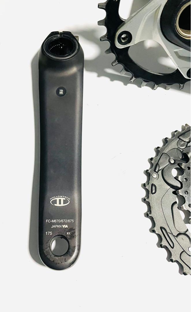 Slx 2x crankset discount