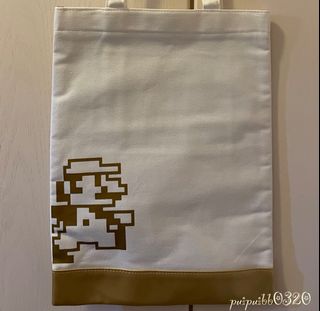 【全新】SHU UEMURA x Super Mario Bros. Tote bag + Shopping Bag 植村秀 馬里奧兄弟 側孭袋 肩膞袋 多用途袋 加原裝Super Mario Bros. 購物袋64216185704067110