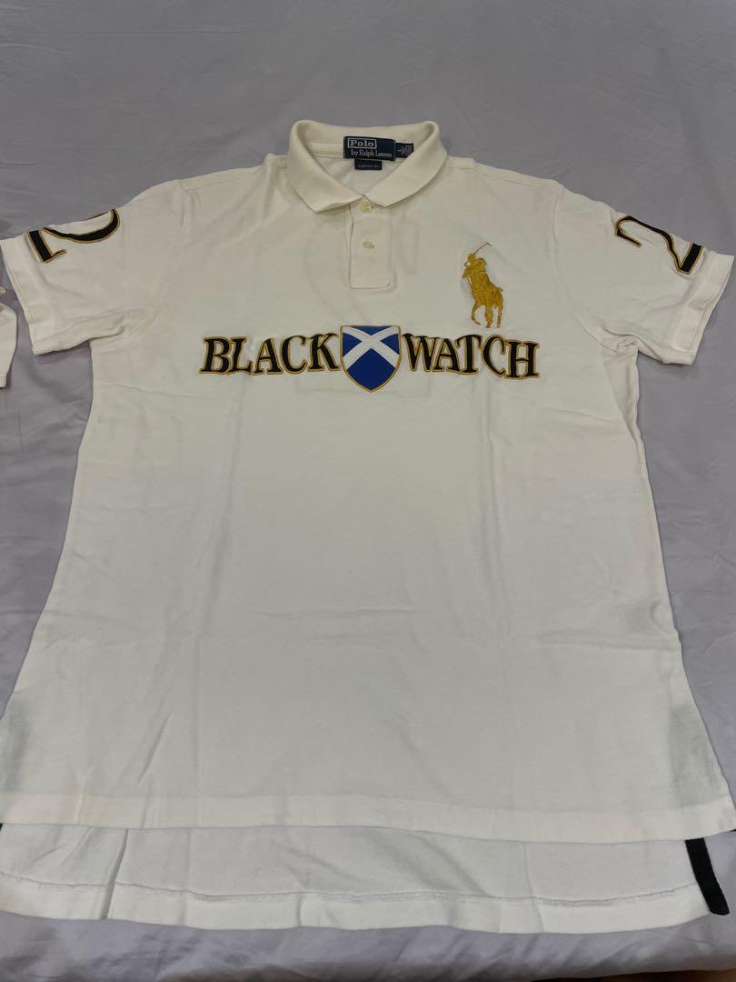 Size L Black Watch Big Pony Polo Ralph 