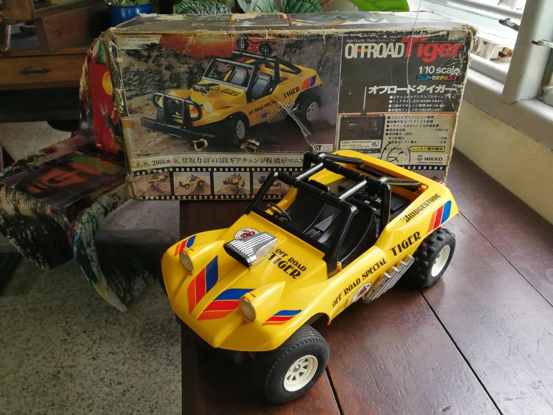 Super Rare 1983 NIKKO OFF ROAD TIGER 1 10 RC Car Hobbies Toys