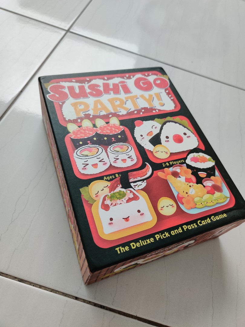 Sushi Go Party Board Game, Hobbies & Toys, Toys & Games on Carousell