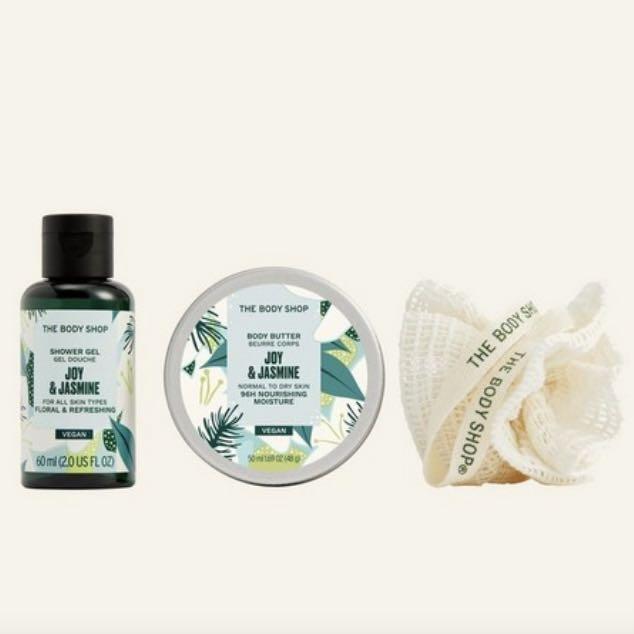 The Body Shop Joy & Jasmine Mini Gift Set, Beauty & Personal Care, Bath & Body, Body Care on