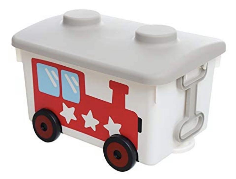 Toy Train Storage Box 18.5L, Babies & Kids, Baby Nursery & Kids