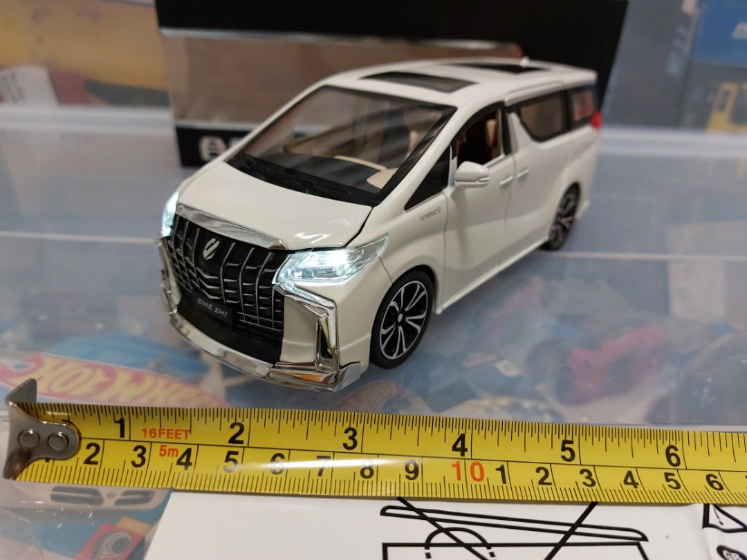 超大部toyota Alphard 可發聲 可著頭及尾燈 可打開車尾 側門 趟門 回力 全新1 24 白色豐田 30系埃爾法 合金玩具聲光版7人車 超大部toyota Alphard 可發聲 可著頭及尾燈 可打開車尾 側門 趟門 回力 全新1 24 白色豐田 30系埃爾法 合金玩具聲光版7人車