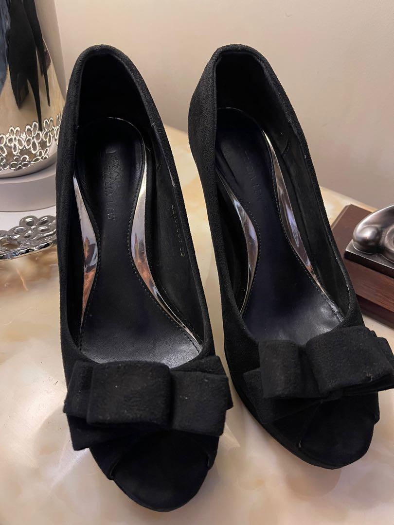 Tricia Lew Black High Heels (size 39), Women's Fashion, Footwear, Heels ...