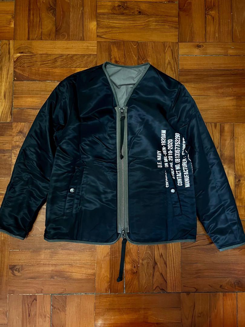 Uniform Experiment Reversible Zip Liner Jacket, 男裝, 外套及戶外