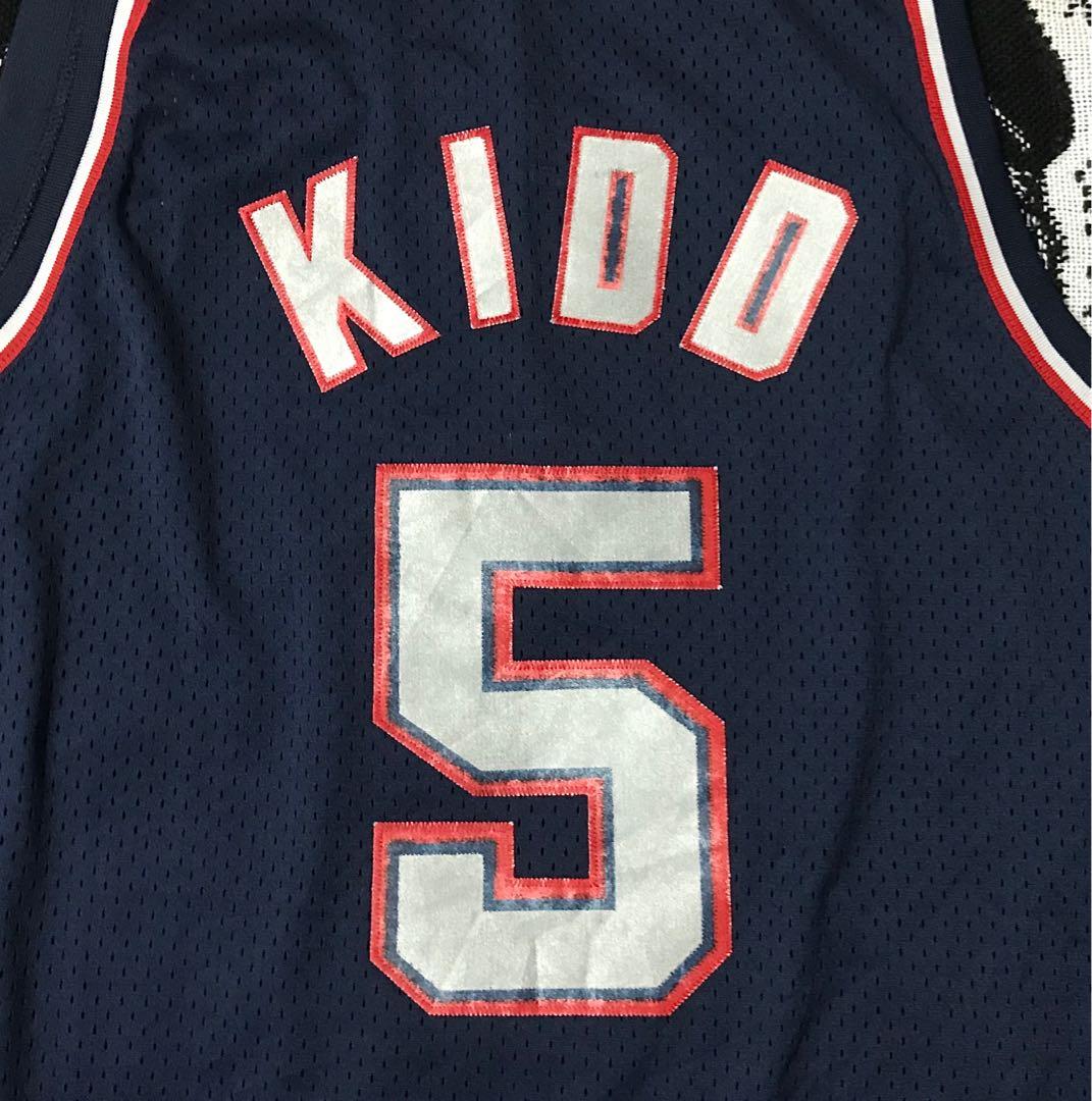 Vintage Jason Kidd Dallas Mavericks Starter Reversible Jersey 