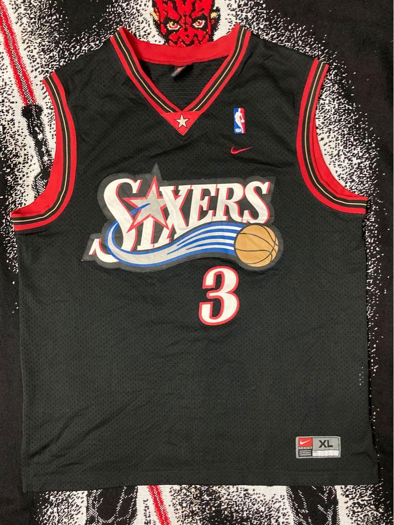 Vintage 90 s Philadelphia Sixers Allen Iverson NBA Jersey by Nike