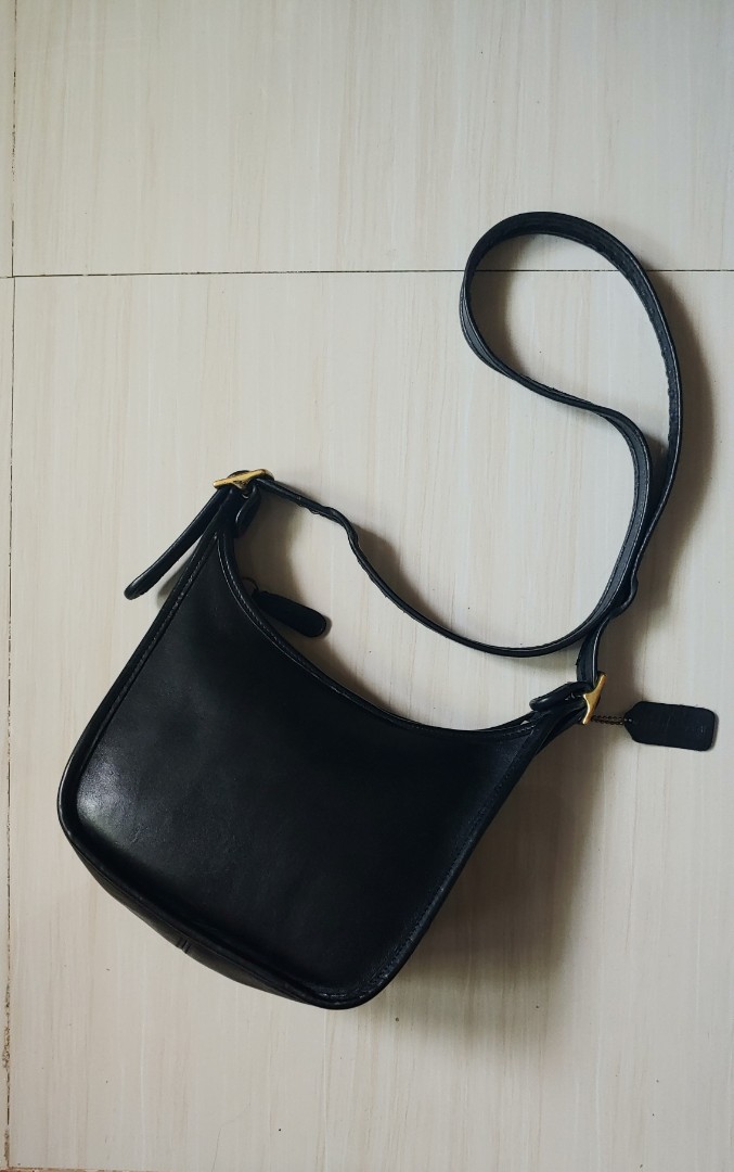 Vintage Coach Sling bag black, Women's Fashion, Bags & Wallets, Cross ...