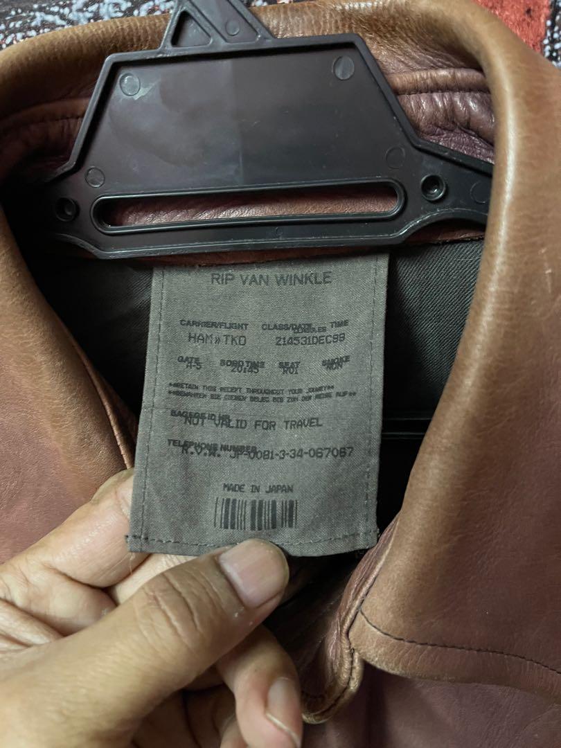 RIP VAN WINKLE Leather Bag RIPVANWINKLE leather nylon shoulder bag