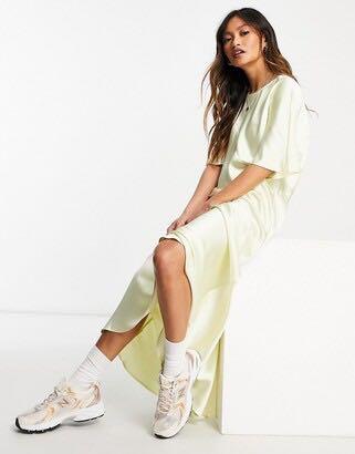 Bias cut tea dress top