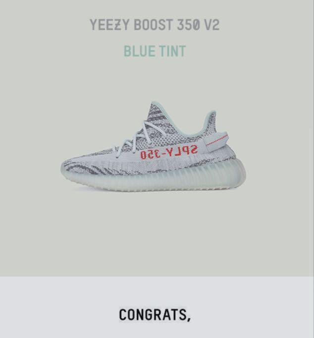 Adidas yeezy boost 350 v2 blue tint mens top