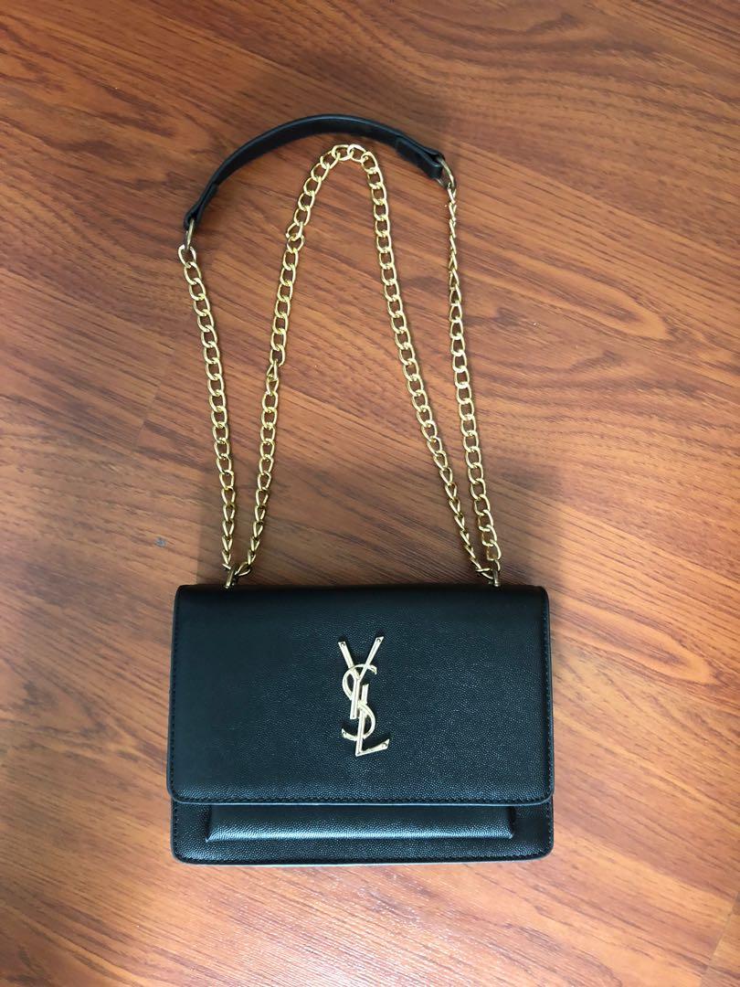 YSL Saint Laurent Sling Bag, Luxury, Bags & Wallets on Carousell