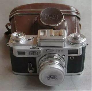 Zeiss Ikon Contax IIIa (Soviet Leica Copy) 35mm Film Camera from Japan