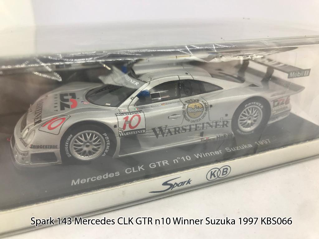 0651 Spark 1:43 Mercedes CLK GTR n10 Winner Suzuka 1997 KBS066