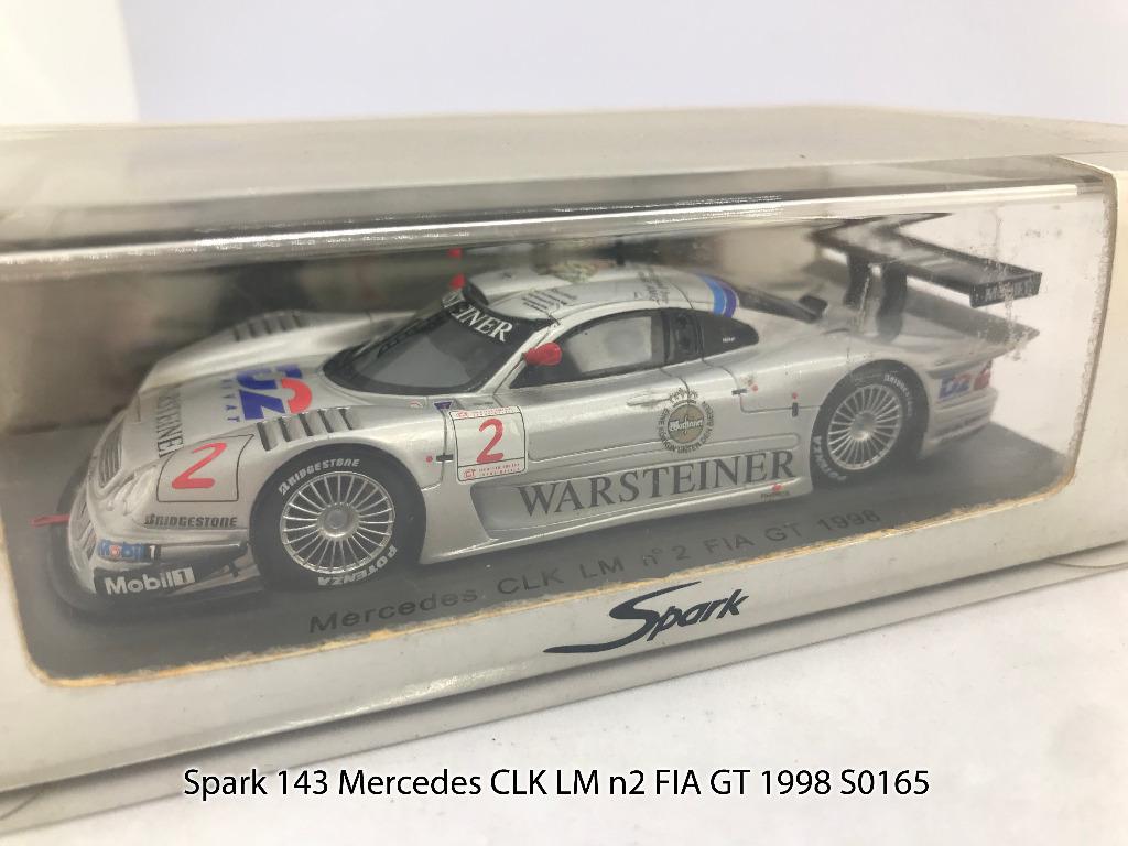 1/43 SPARK Mercedes CLK LM #2 FIA GT1998 - ミニカー