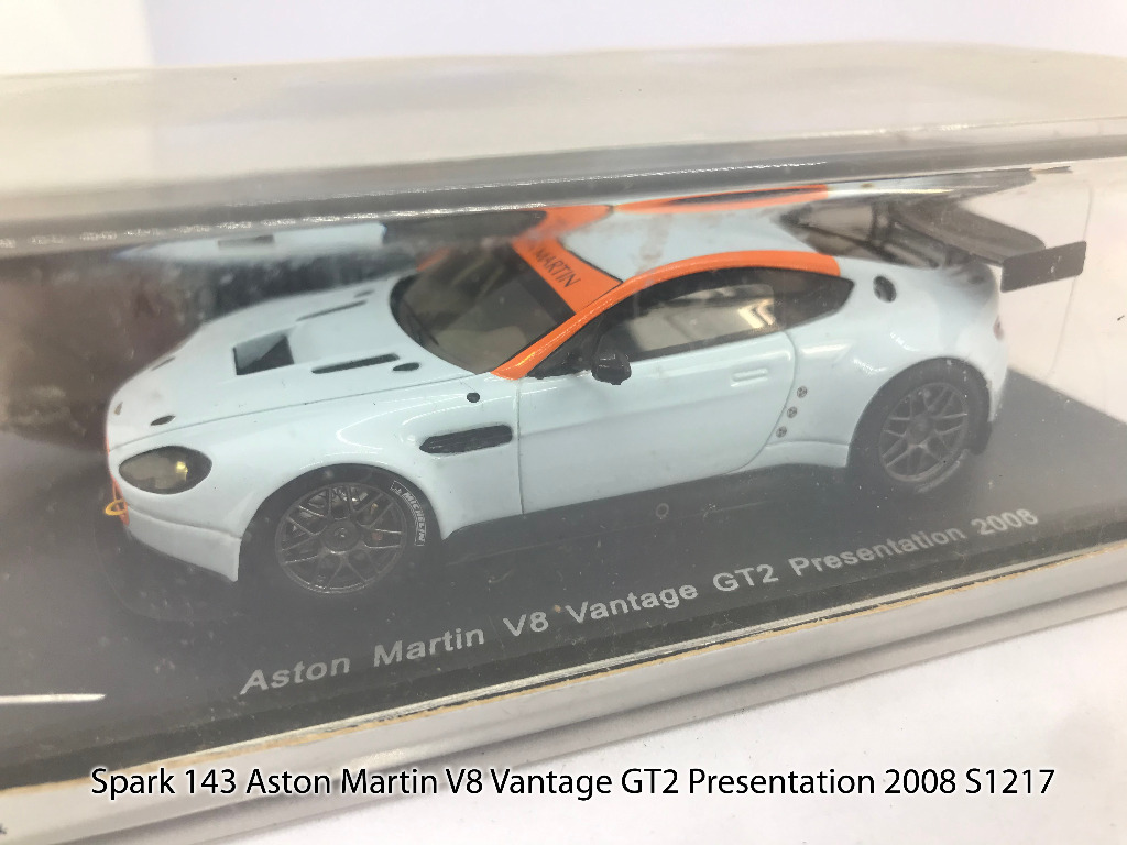 0655 Spark 1:43 Aston Martin V8 Vantage GT2 Presentation 2008