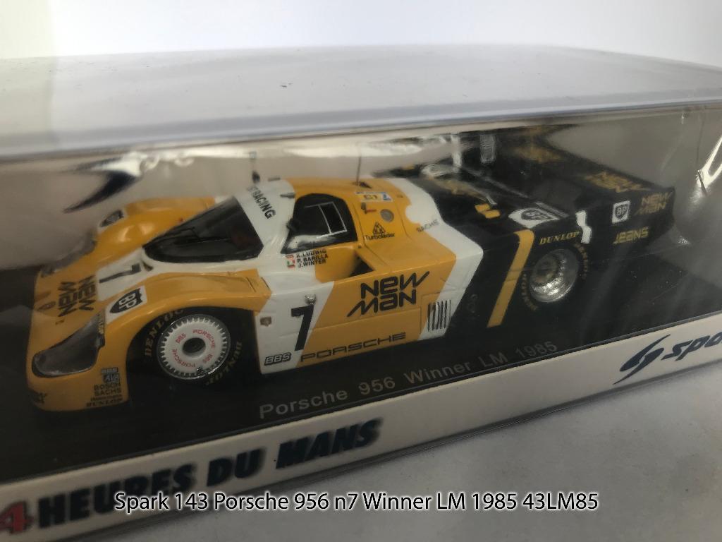 Spark Porsche 956 n°7 Winner LM 1985