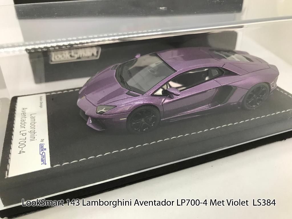 1383 LookSmart 1:43 Lamborghini Aventador LP700-4 Met Violet