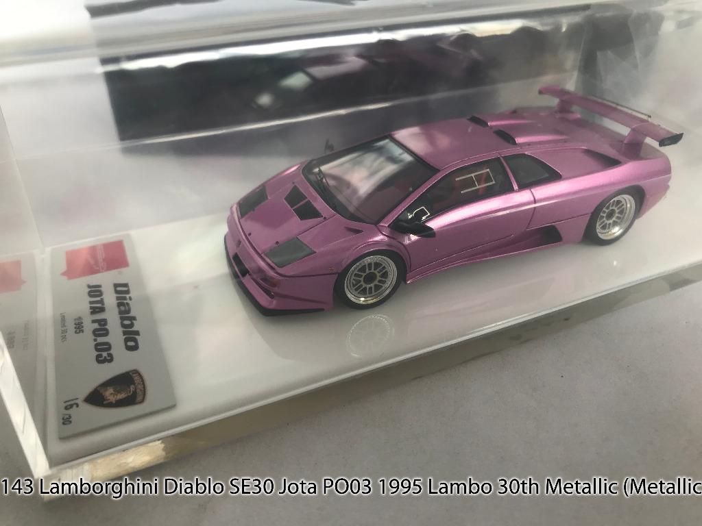 1525 Make Up 1:43 Lamborghini Diablo SE30 Jota PO03 1995 Lambo