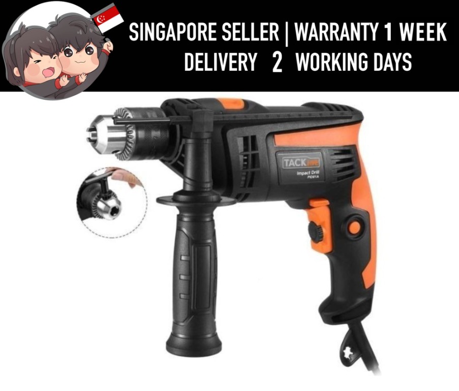 Tacklife impact drill hotsell pid01a