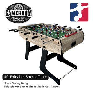 4ft Foldable Foosball Soccer Table for Home & Office