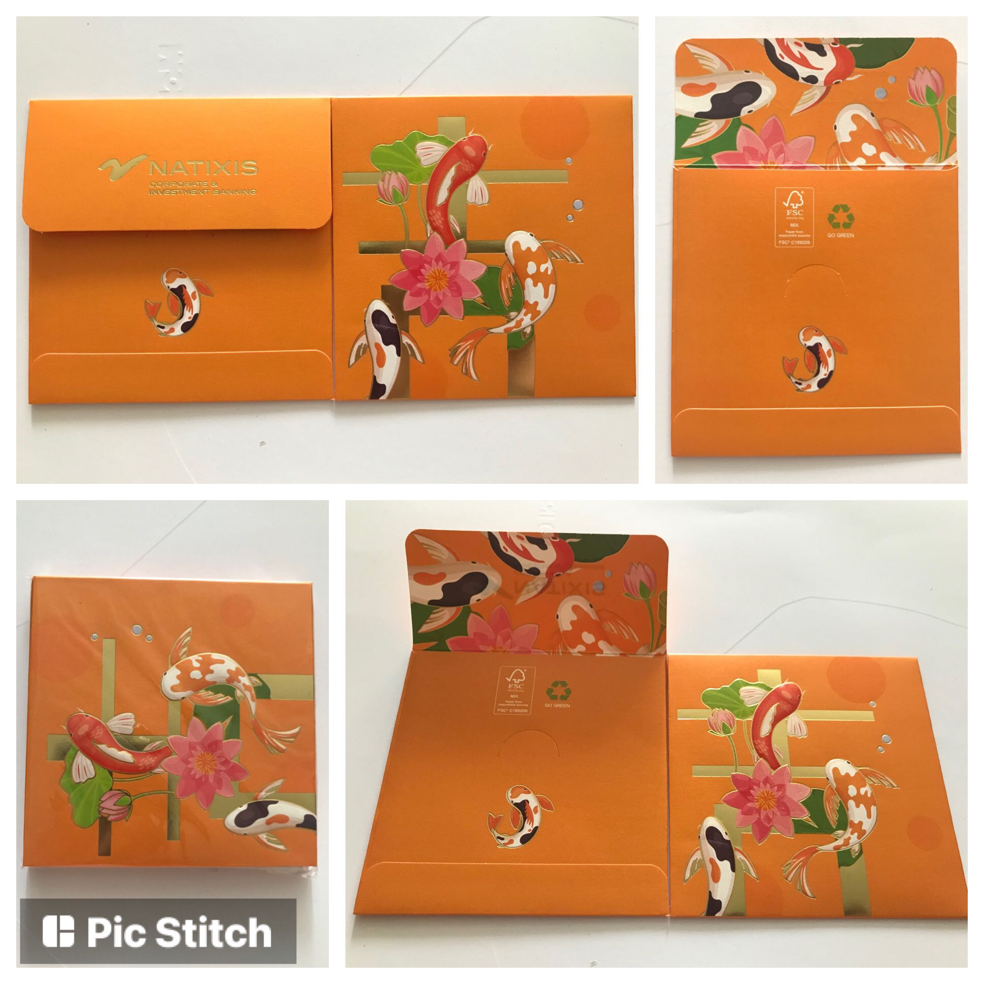 🎏🌺 Natixis Corporate & Investment Banking Red Packet Ang Pow Hong Bao  Set, Hobbies & Toys, Stationery & Craft, Other Stationery & Craft on  Carousell