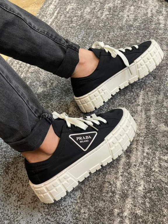 prada platform sneakers