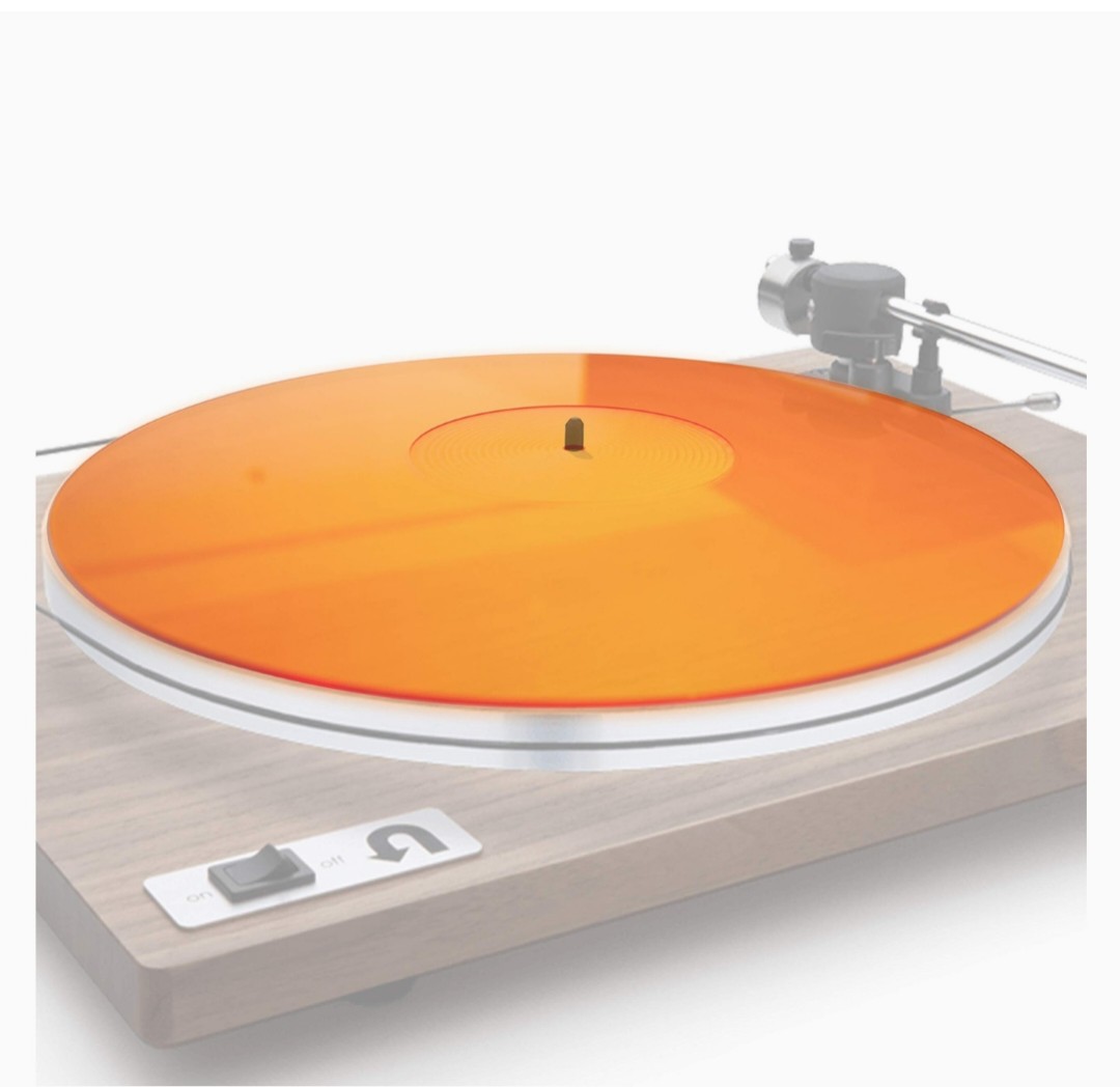 Acrylic Turntable Slipmat for Vinyl LP Record Players Transparent