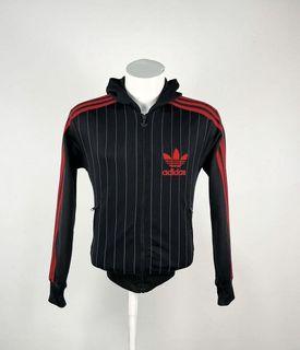 adidas track jacket with hoodie
