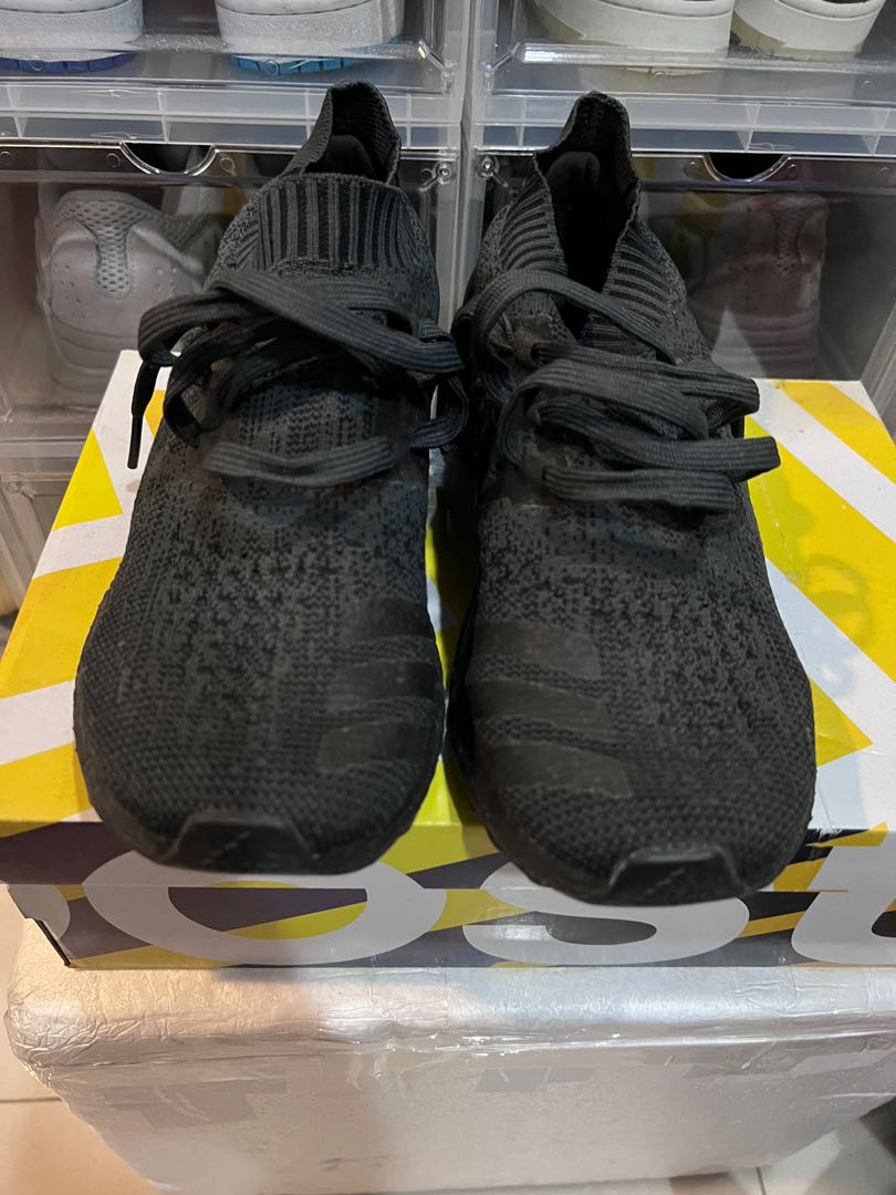 Ultra boost uncaged triple black malaysia 2025