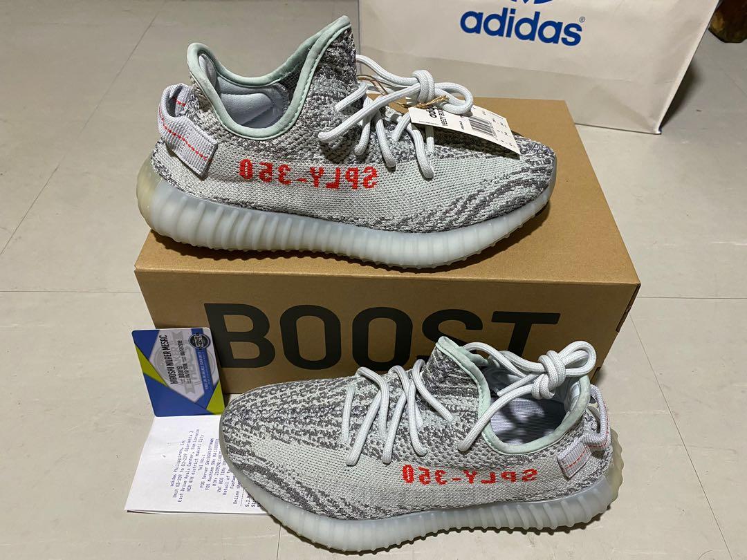 adidas Yeezy Boost 350 V2 Blue Tint Men s Fashion Footwear