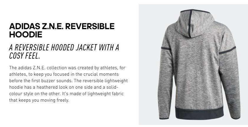 Adidas zne reversible shop