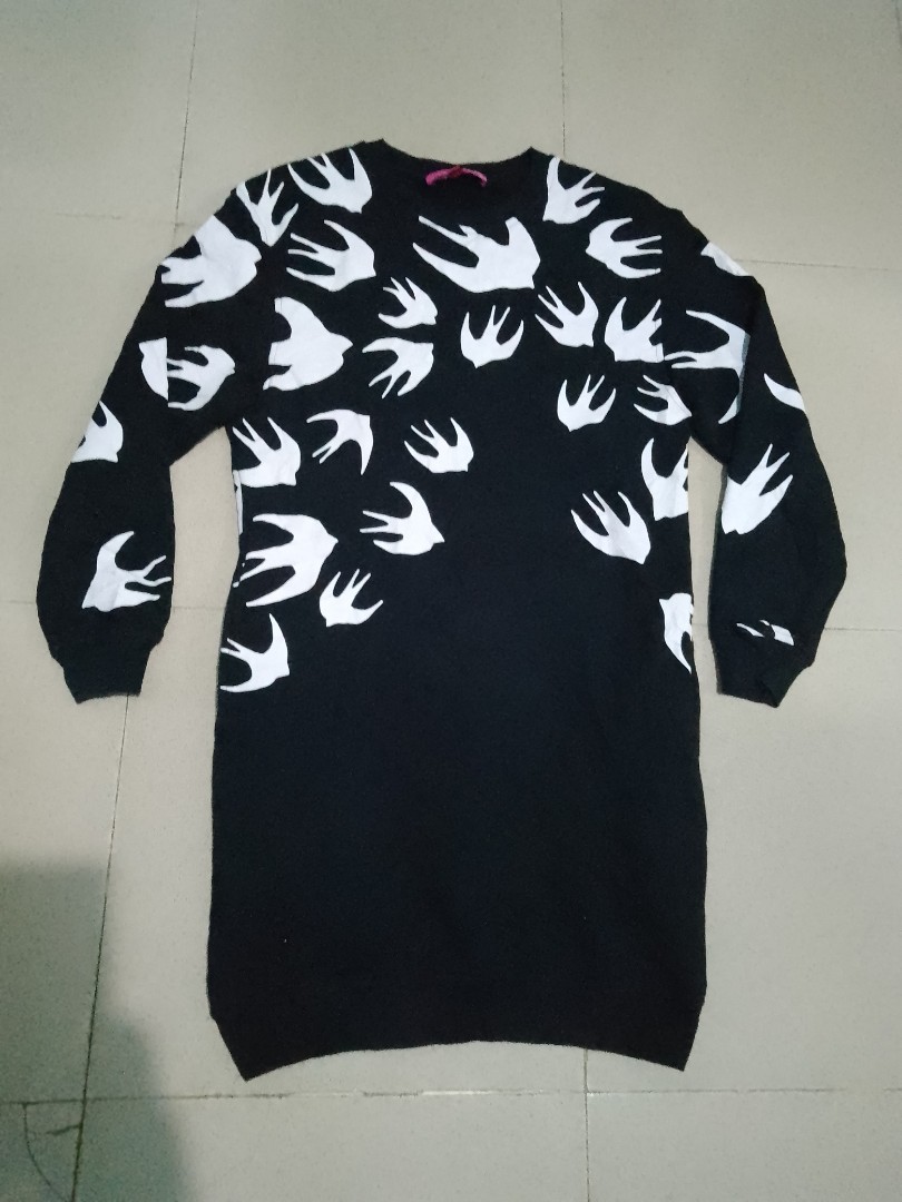 Alexander mcqueen bird jumper discount