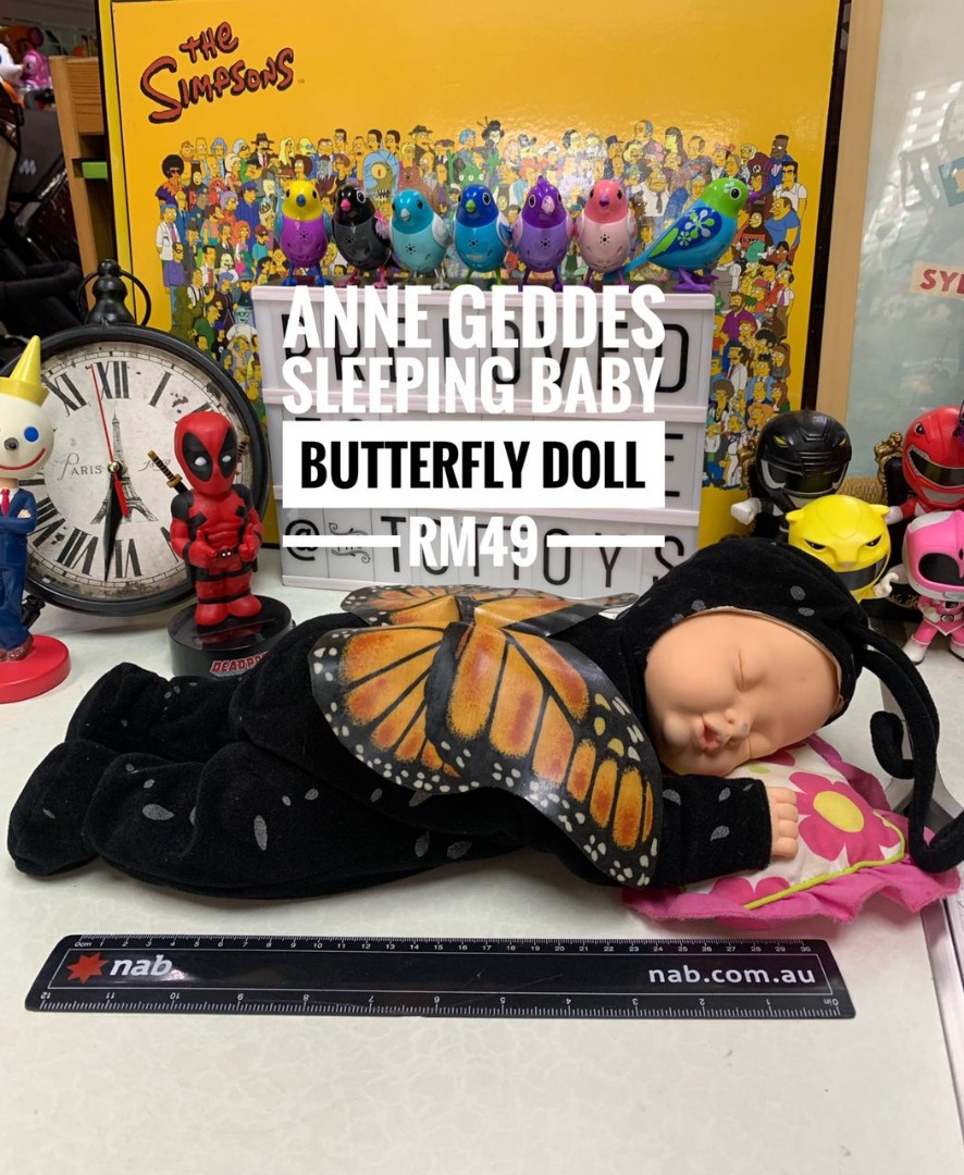 Anne geddes butterfly hotsell doll