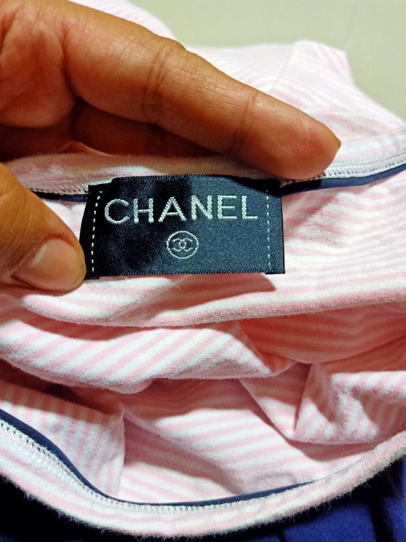 AUTHENTIC CHANEL LIGHT PINK LA PAUSA TSHIRT