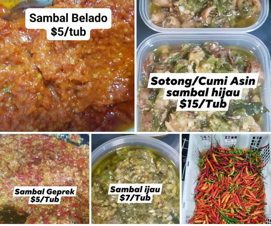 Authentic Homemade Indonesian Sambal Food Drinks Fresh Produce On Carousell