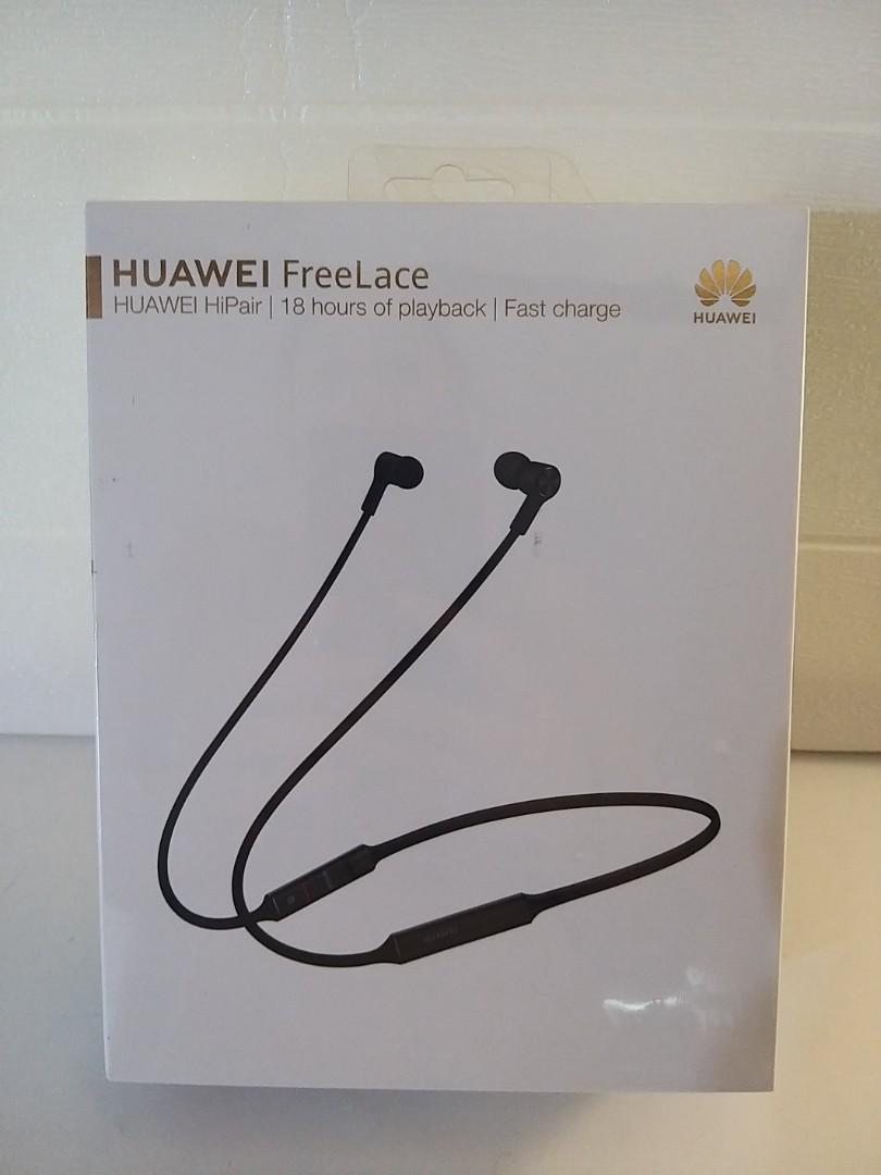 Authentic Huawei Free lace sealed (Category: Earphones) located in Malabon City. Submitted by vintagemom (Listing ID 1141570894, Image 2). Description: sealed never opened authentic.