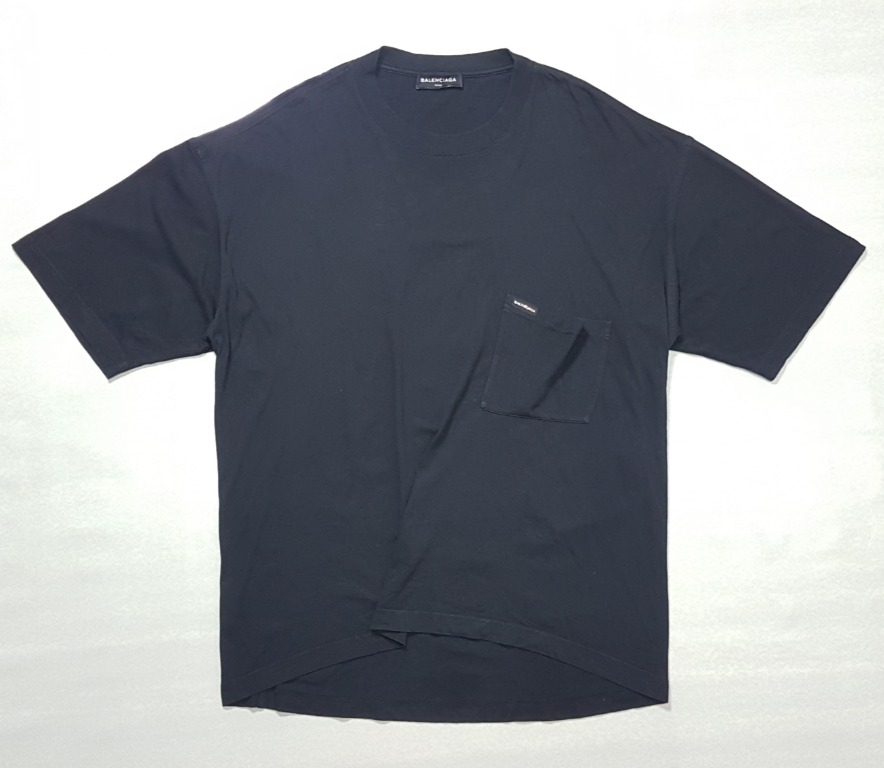 Balenciaga Spring-Summer 2018 Oversized Pocket T-Shirt