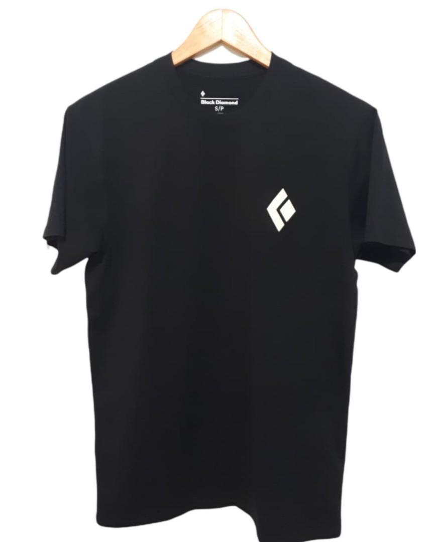 Black Diamond T shirt, Fesyen Pria 