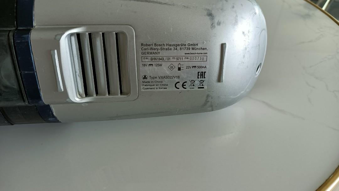 BOSCH Handheld Vacuum Cleaner, TV & Home Appliances, Vacuum Cleaner