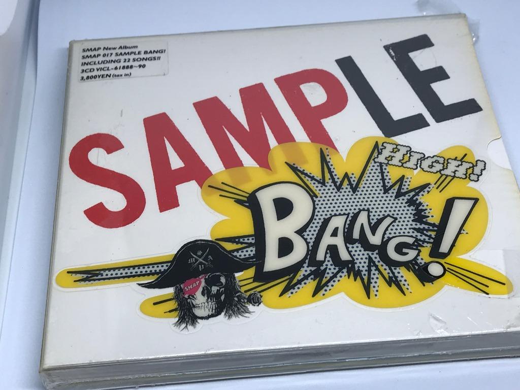 CD-日本男子組合SMAP Sample Bang 3CD, 興趣及遊戲, 音樂、樂器