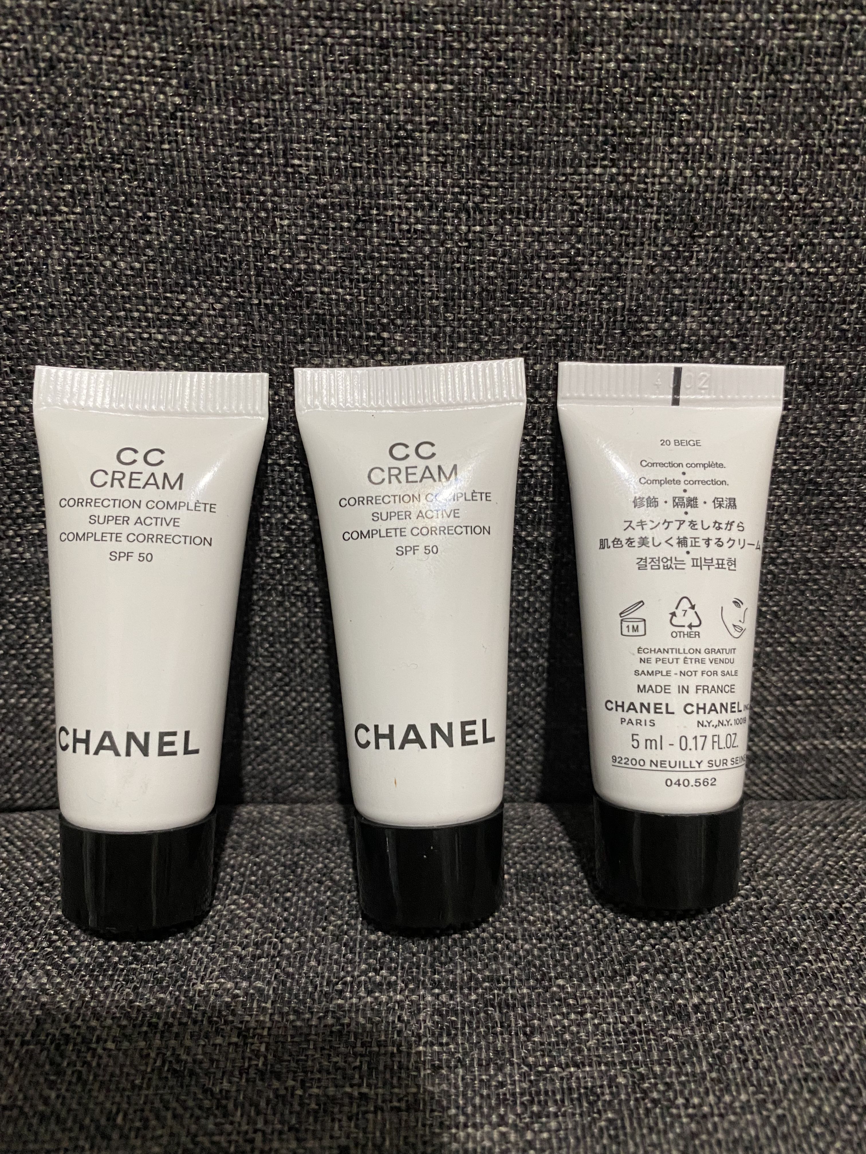 Chanel CC Cream 20 Beige Wear Test