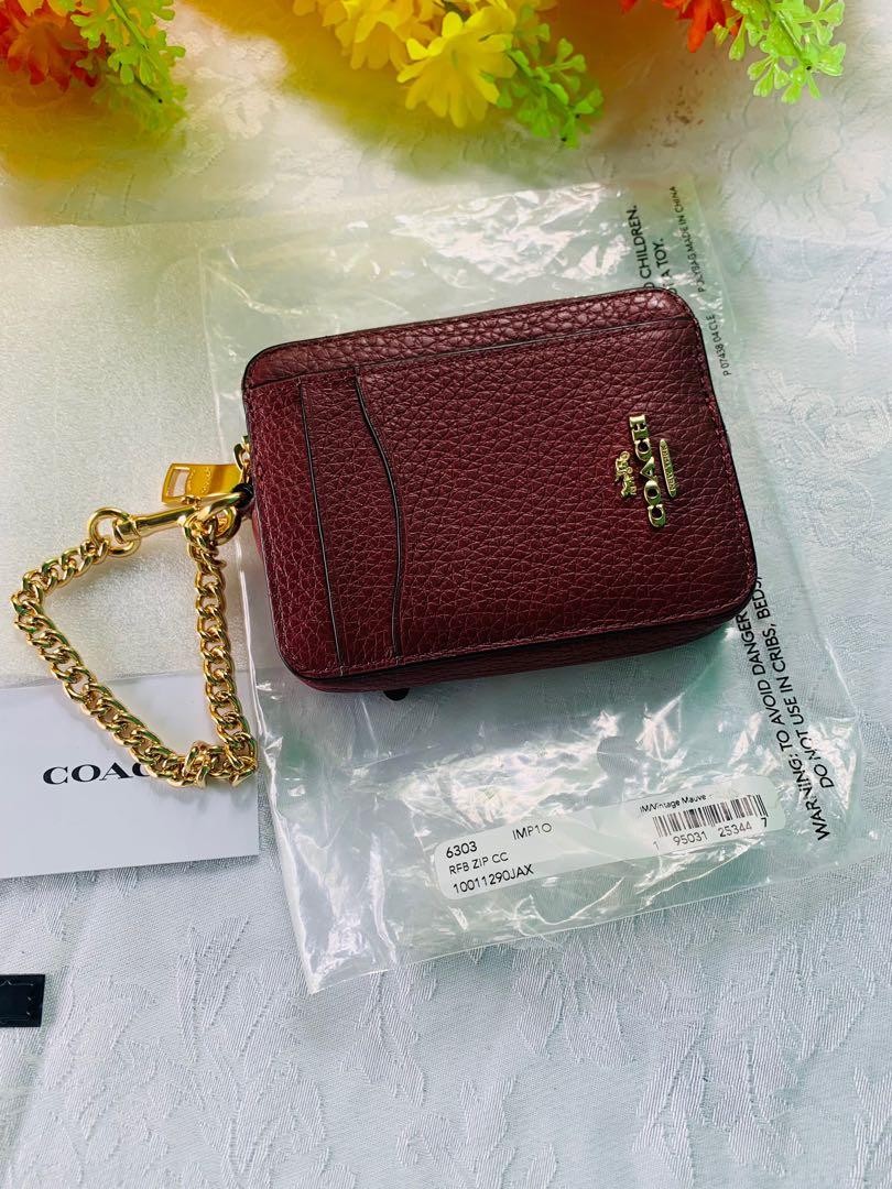Coach wallet deals with chain