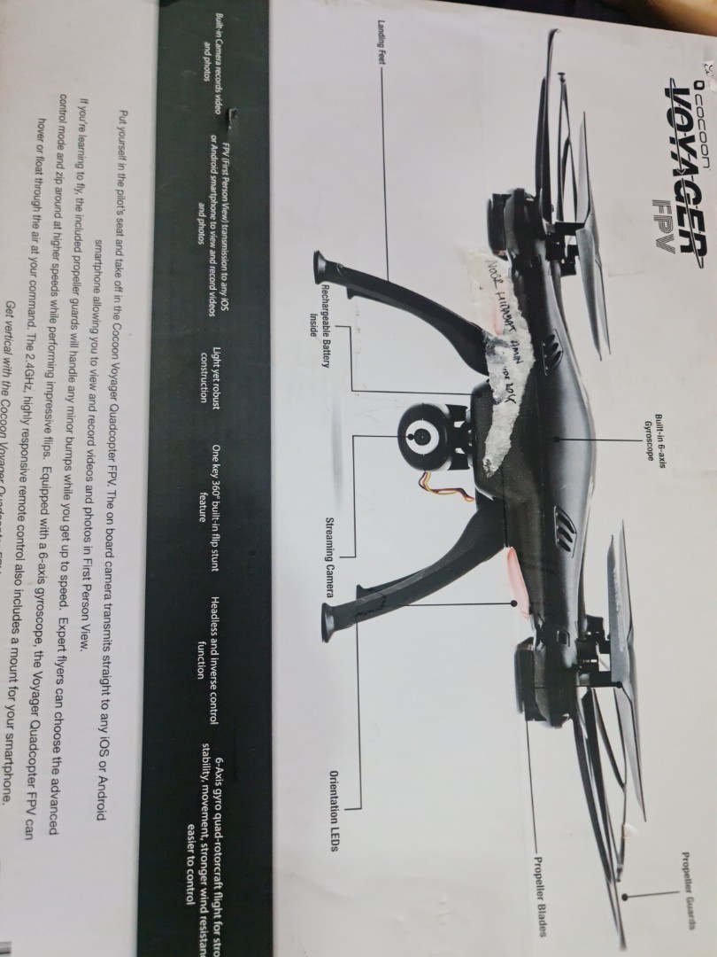 Cocoon voyager fpv clearance