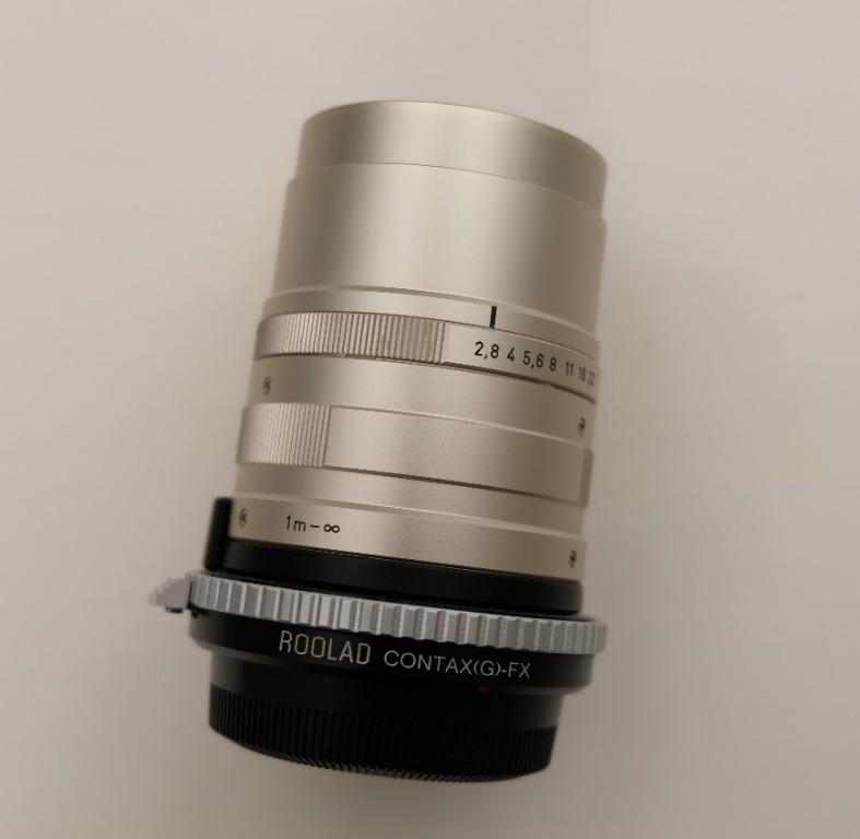 Contax Carl Zeiss Sonnar T* 90mm F/2.8 Lens 連Contax G to Fuji X