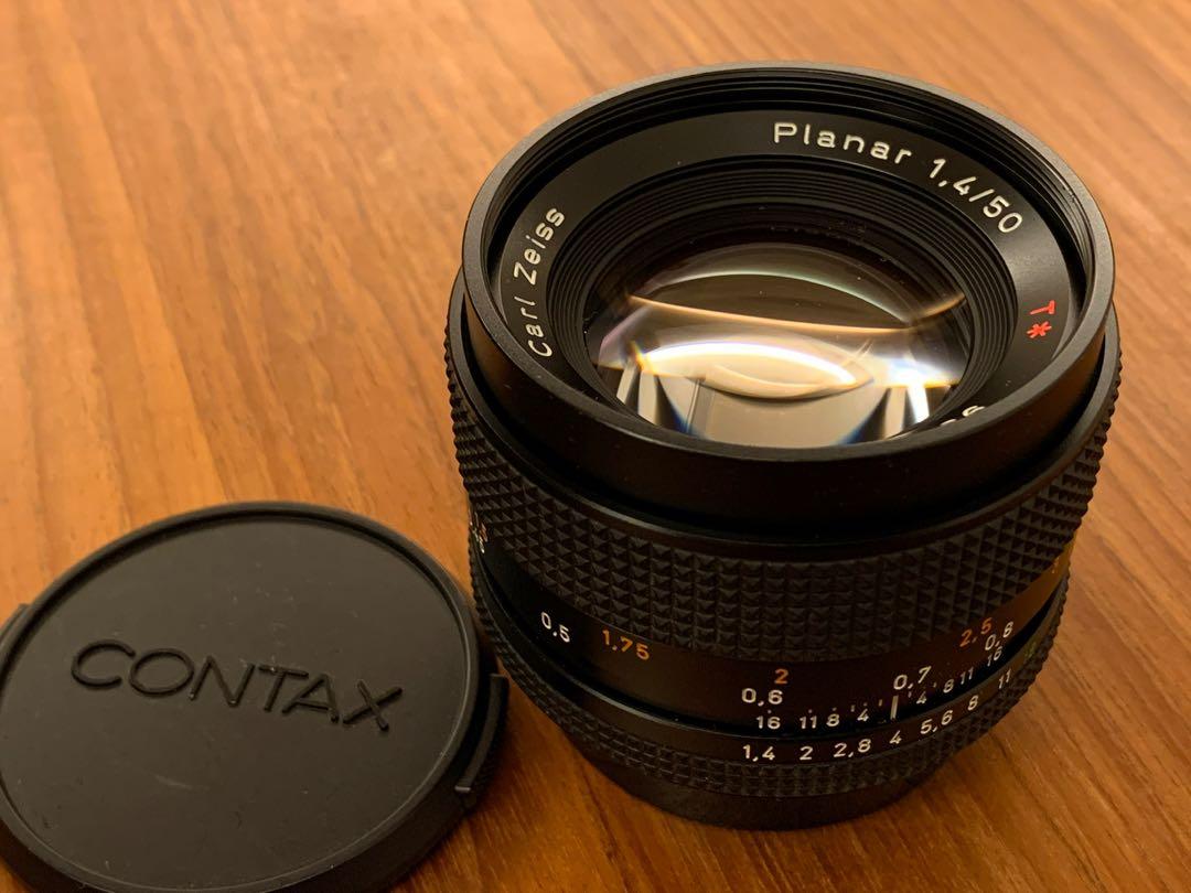 Contax Carl Zeiss C/Y Lens 50mm F1.4 MMJ version Like New, Made in 