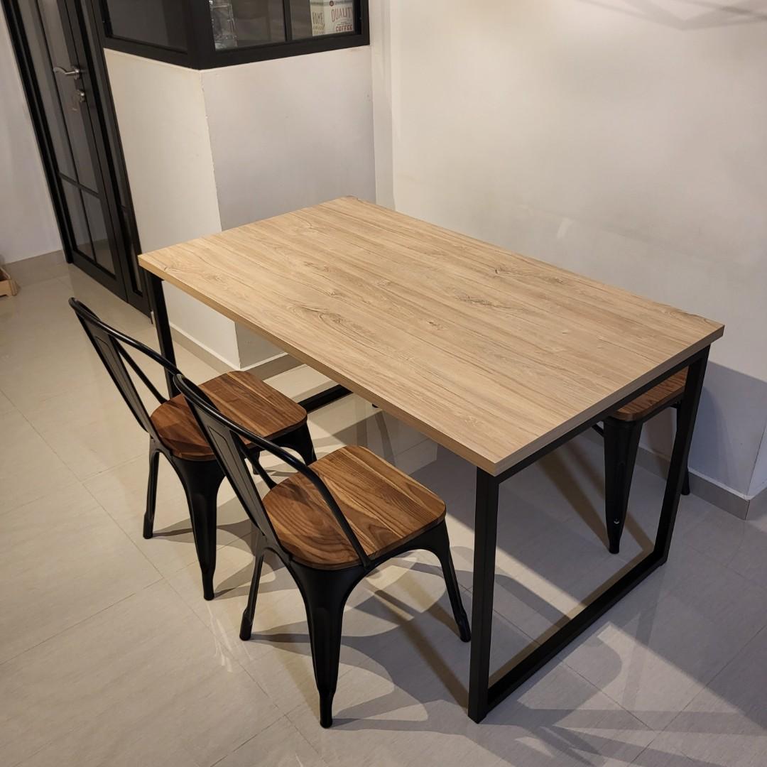 Customised Ricky Dining Table, Furniture & Home Living, Furniture