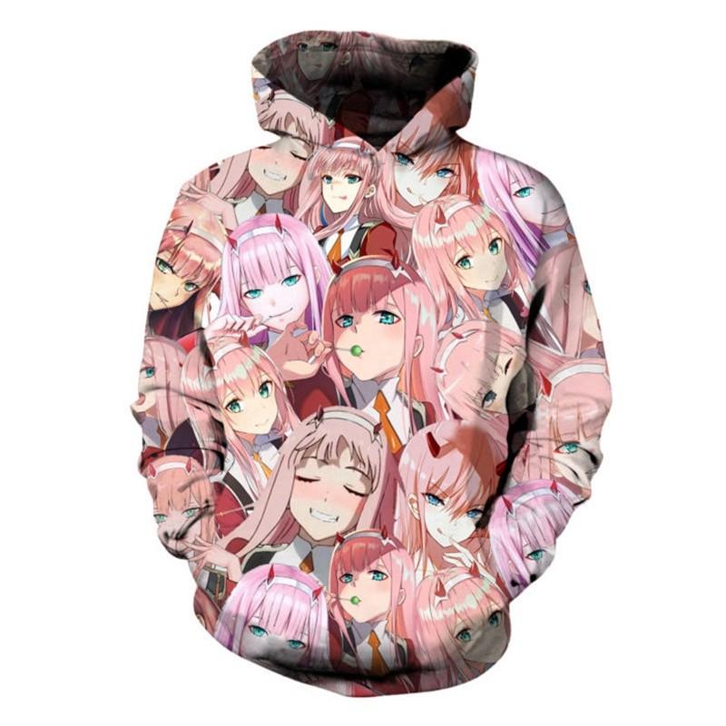 DARLING IN THE FRANXX HOODIE JACKET COSPLAY ANIME JPOP Hobbies