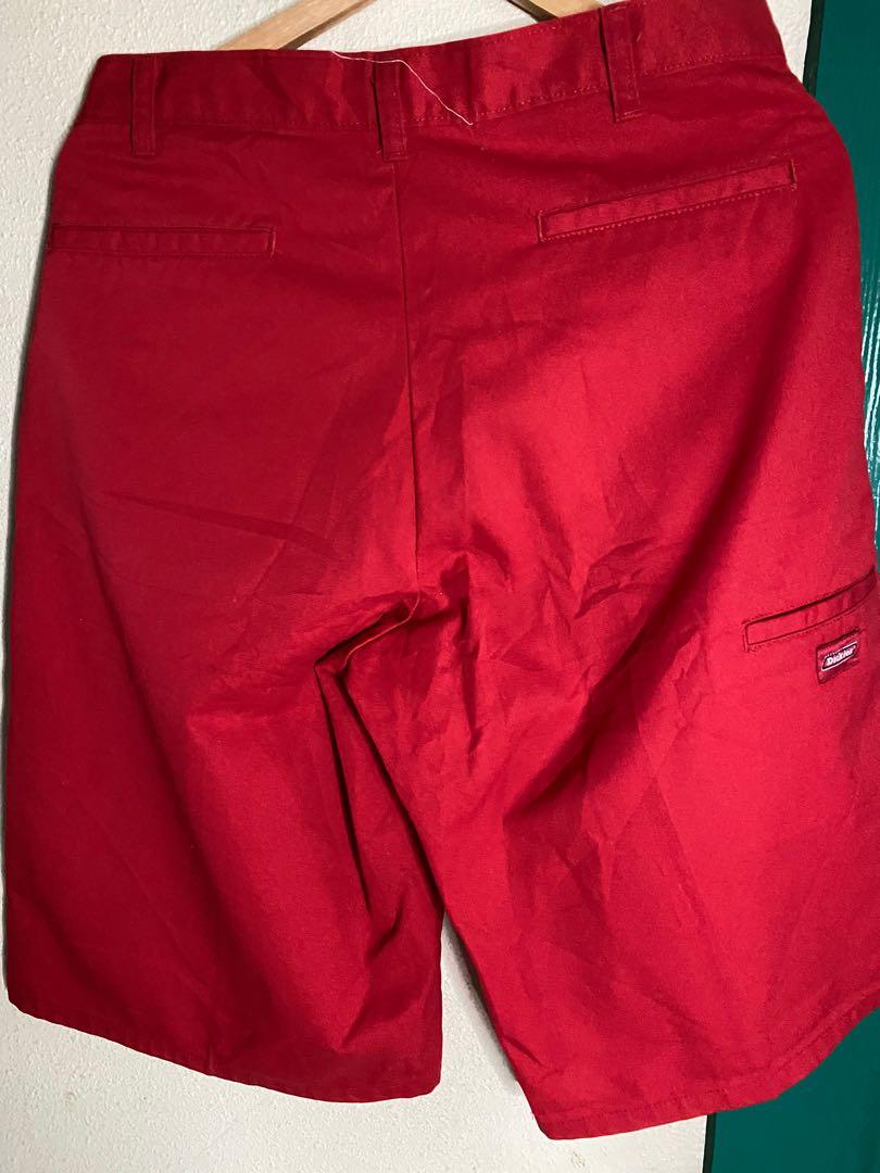 Red discount dickie shorts